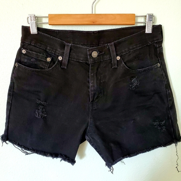 Levi's Pants - NEW Levi 511 Vintage Distressed High Rise Shorts
